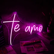 Te Amo Neon Sign