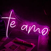 Te Amo Neon Sign