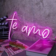 Te Amo Neon Sign