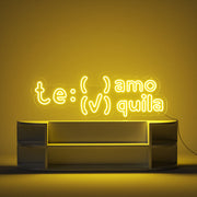 Te Amo Tequila Neon Sign