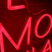 TE AMO TEQUILA Red Neon Sign