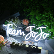 Team Jojo Neon Sign