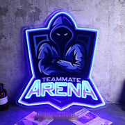 Teamate ARENA Neon Sign