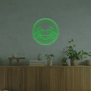 Tear Of Joy Emoji LED Neon Sign