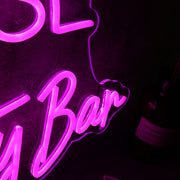 Tease Beauty Bar Pink Neon Sign