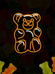 Teddy Bear Neon Sign