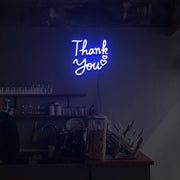 Thank You Hearts Neon Sign Lights Night Lamp Led Neon Sign Light For Home Party