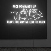 Thats The Way We Like To Duck Neon Sign Custom Neon Sign Lights Night Lamp Led Neon Sign Light For Home Party