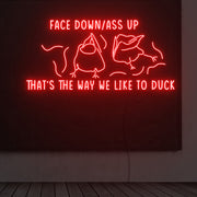 Thats The Way We Like To Duck Neon Sign Custom Neon Sign Lights Night Lamp Led Neon Sign Light For Home Party