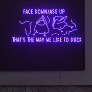 Thats The Way We Like To Duck Neon Sign Custom Neon Sign Lights Night Lamp Led Neon Sign Light For Home Party