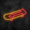 The Assassins Skateboard Neon Sign