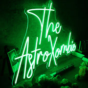 The Astro Xombie Green Neon Sign