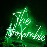 The Astro Xombie Green Neon Sign