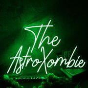 The Astro Xombie Green Neon Sign