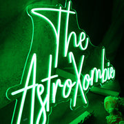 The Astro Xombie Green Neon Sign