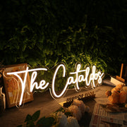 The Cataldos Yellow Neon Sign