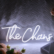 The Chans Neon Sign