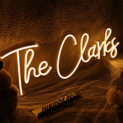 The Clarks Neon Sign