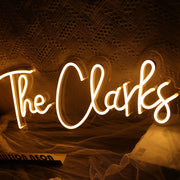 The Clarks Neon Sign