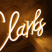 The Clarks Neon Sign