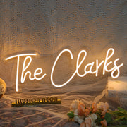 The Clarks Neon Sign