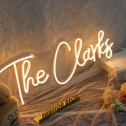 The Clarks Neon Sign