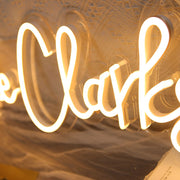 The Clarks Neon Sign