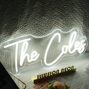 The Coles Neon Sign