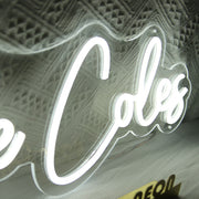 The Coles Neon Sign