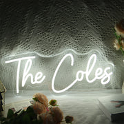 The Coles Neon Sign