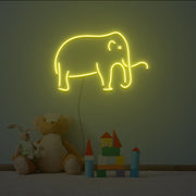 The Elephant Line Neon Light Signs Custom Neon Sign For Wedding Bar Party Decoration MG10101