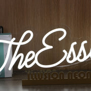 The Essels White Neon Sign