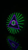 The Eye Of Horus Triangle Neon Sign