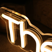 The Gallery Yellow Neon Sign