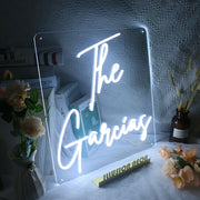 The Gaqcias Neon Sign