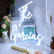 The Gaqcias Neon Sign