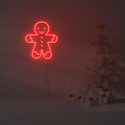 The Gingerbread Man Neon Sign Fashion Custom Neon Sign Lights Night Lamp Led Neon Sign Light For Home Party