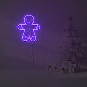 The Gingerbread Man Neon Sign Fashion Custom Neon Sign Lights Night Lamp Led Neon Sign Light For Home Party