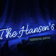 The Hansen's Neon Sign