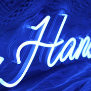 The Hansen's Neon Sign