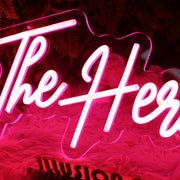 The Hernandez Red Neon Sign