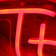 The Hut Red Neon Sign