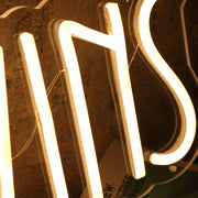 The IRWINS Yellow Neon Sign