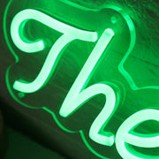 The Jacksons EST 2023 Green Neon Sign