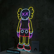 The KAWS Standing Model Neon Sign