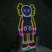 The KAWS Standing Model Neon Sign