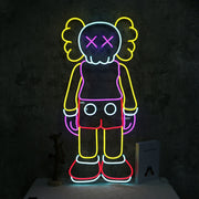 The KAWS Standing Model Neon Sign