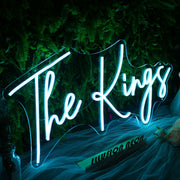 The Kings Blue Neon Sign