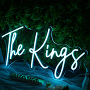 The Kings Blue Neon Sign