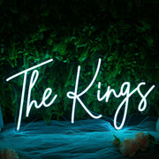 The Kings Blue Neon Sign